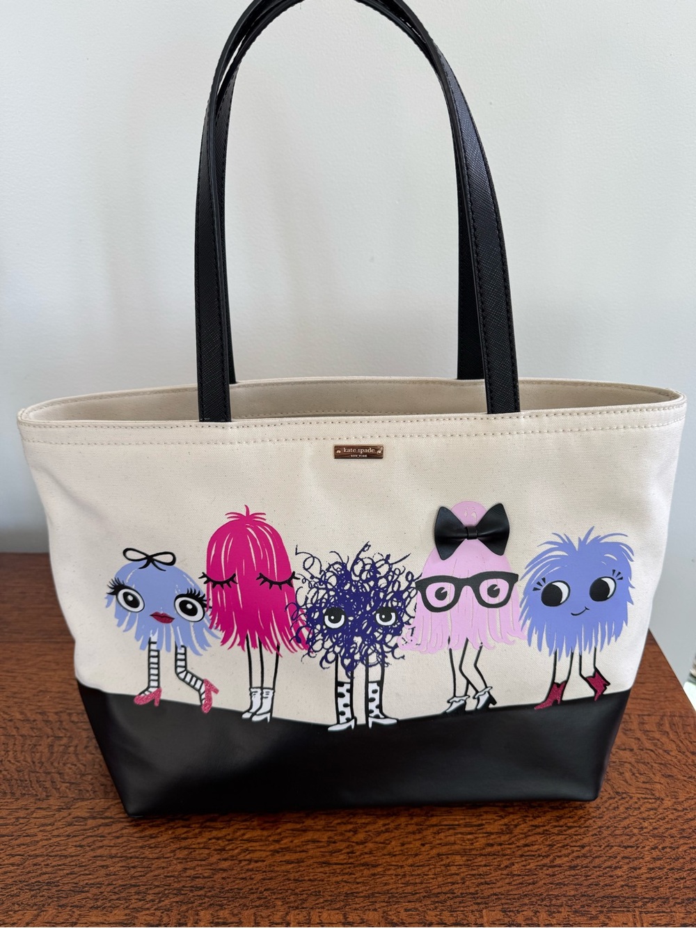 Kate Spade Imagination Monsters Party Francis Tote
